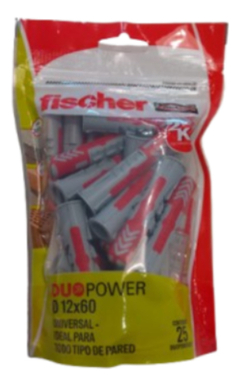 Tarugos De Nylon Fischer Po 25 Duopower 12x60