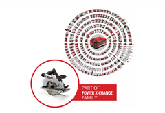 Sierra Circular Inalámbrica Einhell Tp-cs 18/190 Li Bl - comprar online