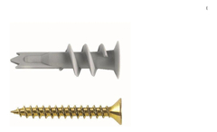 Tarugos /fijaciones De Nylon Fischer Po 25 Gka + Tmf 4x25 - comprar online