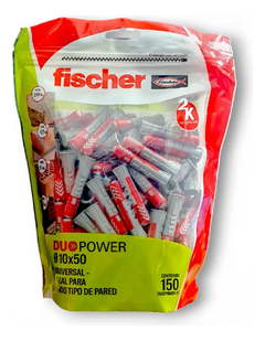 Tarugos De Nylon Fischer Po 150 Duopower 10x50