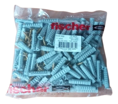 Tarugos De Nylon Fischer Sx 8 + Tmf 22 X 45 Bolsa 100