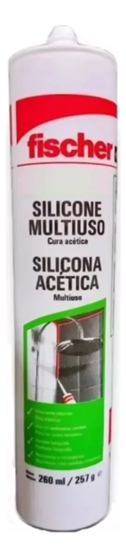 Silicona Acética Con Fungicida Blanca X 260 Ml