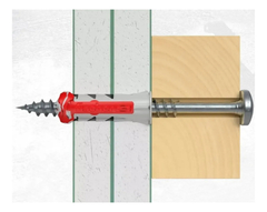 Tarugos De Nylon Fischer Po 50 Duopower 10x50 - Fischer Store