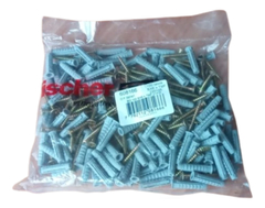 Tarugos De Nylon Fischer Sx 6 + Tmf 21 X 35 Bolsa 100