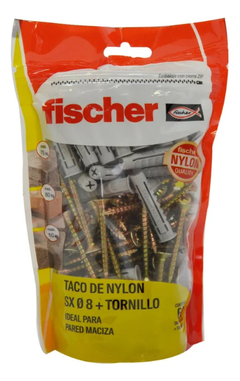 Tarugos /fijaciones De Nylon Fischer Po 60 Tacos Sx8+tmf5x45