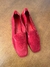 Mocassim Santa Lolla Camurça Vermelho - comprar online
