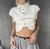 Camisa cropped