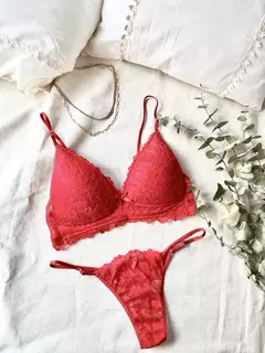 CONJUNTO AMBAR ROJO