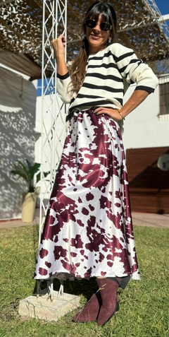 Falda Coty Estampado - comprar online