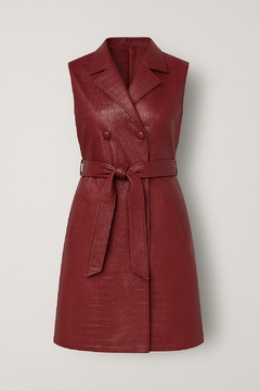 vestido Crocco Vinho - comprar online