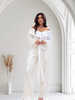 Conjunto Branco Transpassado – Aurie - comprar online
