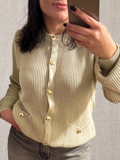 Tricot com Botões Dourados - comprar online