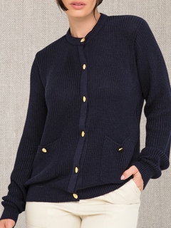 Tricot com Botões Dourados - comprar online