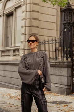 Blusa Barcelona – Moderna em Tricot - Aure Brand 