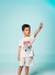 Pijama Infantil de Malha Suede - Super Mario