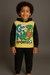 Conjunto Infantil Plush Dinossauro com Capuz