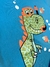 Pijama Infantil de Malha Suede- Dino Mergulhador - comprar online