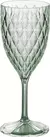 Copa Vino Glamour 330ml Set X9 Plastico Cristal Carol