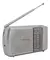 Radio Portatil A Pilas Am/Fm Mano Salida Auxiliar Winco w223