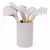 Set de 12 utensillos cocina silicona mango bambú Carol en internet