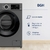 Lavarropas BGH Inverter Carga Frontal 6kg Silver - comprar online