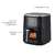 Freidora De Aire Air Fry 4Lts - Aurora Store
