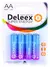 Pilas Baterias Aa Deleex Eveready Super Heavy Duty 1.5v R6p - comprar online