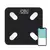 Bascula Pesa Vidrio 180kg Inteligente Con Bluetooth Digital