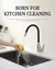 Canilla Monocomando Griferia Cocina Cuello Flexible Mesada
