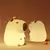 Velador Infantil Led Luz De Noche Capibara Recargable Usb en internet