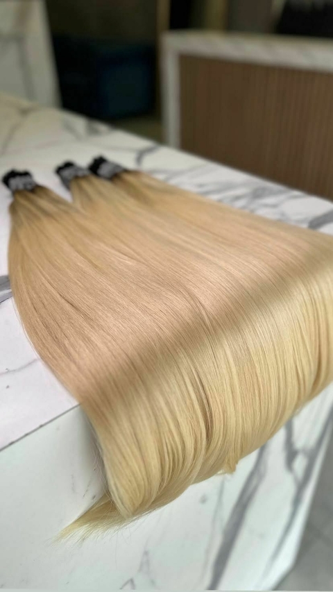 Cabelo Brasileiro Loiro 75 cm