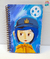 CADERNOS COM CAPA DE MDF A5