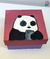 CAIXA DE MDF 10X10 - PANDA (URSO SEM CURSO)