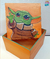 CAIXA DE MDF 15X15 - YODA ( STAR WARS )