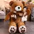 Imagem do BIG BEAR - Urso de pelúcia com cachecol - Alta qualidade 4 cores