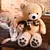 BIG BEAR - Urso de pelúcia com cachecol - Alta qualidade 4 cores - loja online