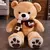 BIG BEAR - Urso de pelúcia com cachecol - Alta qualidade 4 cores - loja online