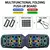 Conjunto de placa push-up portátil multifuncional barra push-up dobrável equip - Podermen