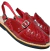 Xô-Boi Vermelho Verniz em Couro 100% Legítimo - comprar online