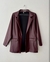 Blazer Bordó ecocuro - comprar online