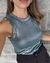 Musculosa Foil verde - comprar online