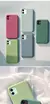 Capas de Silicone Originais Oficiais da Apple para iPhone 12, 13, 14, 15, e 16 PRO MAX