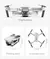 Drone e88 PRO Wifi fpv grande angular Câmera HD 4K 1080p na internet
