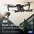 Drone e88 PRO Wifi fpv grande angular Câmera HD 4K 1080p