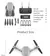 Drone e88 PRO Wifi fpv grande angular Câmera HD 4K 1080p - comprar online
