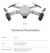 Imagem do Drone e88 PRO Wifi fpv grande angular Câmera HD 4K 1080p