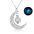 Colar Luminoso Pedra Lunar - Pingente Fosforescente, Presente Feminino, 4 Cores - Corrente 50cm na internet