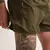 Imagen de Short running con calza CRESPI verde
