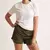 Short running con calza CRESPI verde