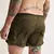 Short running con calza CRESPI verde - tienda online
